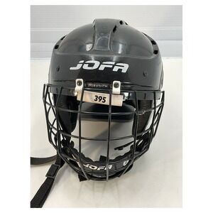 Jofa 395JR Black Baseball Catchers Helmet with Face Guard